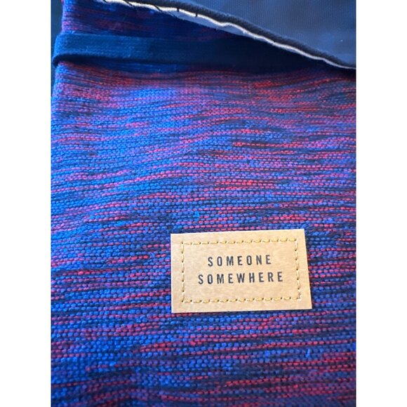 Someone Somewhere Artisan Fabric Pouch with Eye Mask Handmade in Oaxaca - Picture 2 of 6